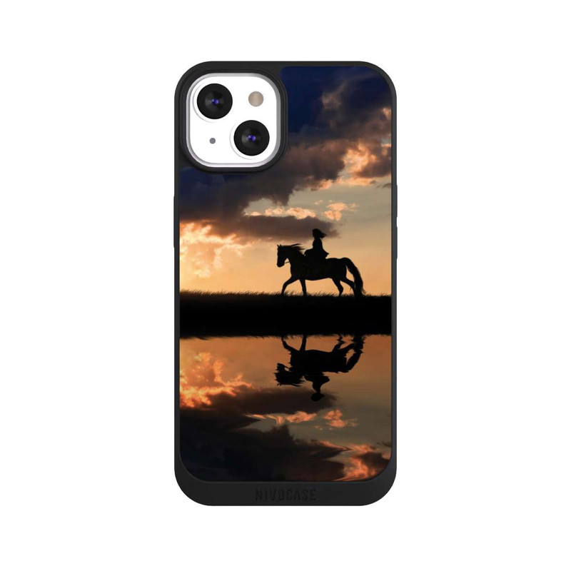 iPhone 13 NIVOpure Ausritt im Sonnenuntergang