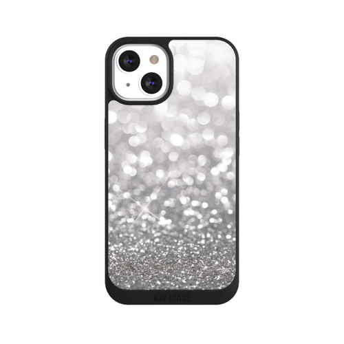 Apple iPhone 13 NIVOpure Pluie de Paillettes Argentées Look
