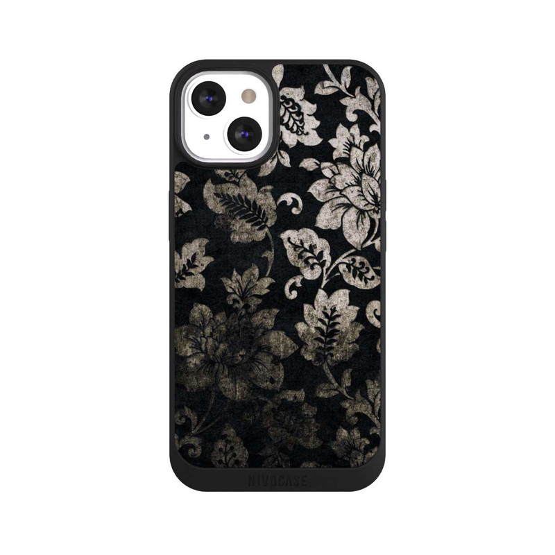 iPhone 13 NIVOpure Vintage Argent et Noir