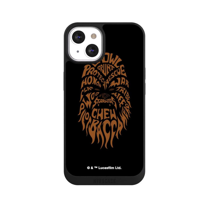 iPhone 13 NIVOpure Chewbacca Typo Grafisch