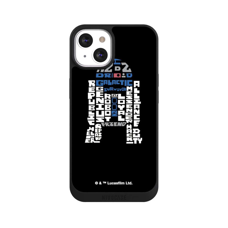iPhone 13 NIVOpure R2-D2 Typo Graphique