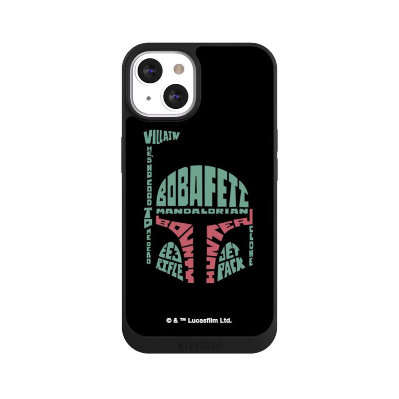 iPhone 13 NIVOpure Boba Fett Typo Graphic