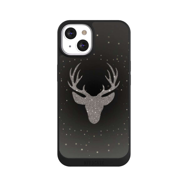 iPhone 13 NIVOpure Cerf en Paillettes