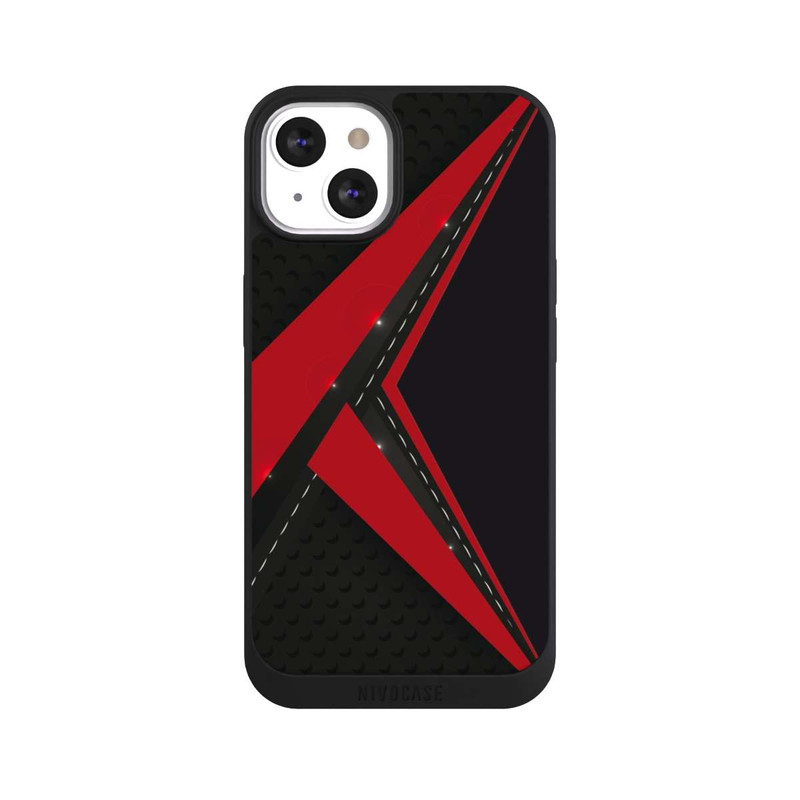 iPhone 13 NIVOpure Carbon for Men - Red