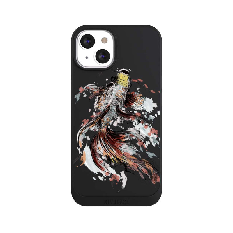 iPhone 13 NIVOpure Koi (Watercolor) transparent