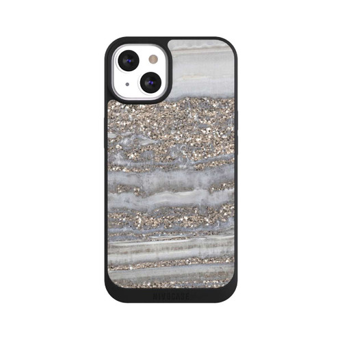 Apple iPhone 13 NIVOpure White Glitter Marble Look