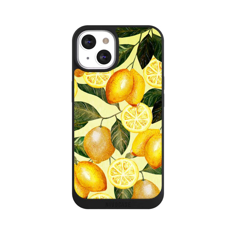 iPhone 13 NIVOpure Gelber Sommer mit Zitronen