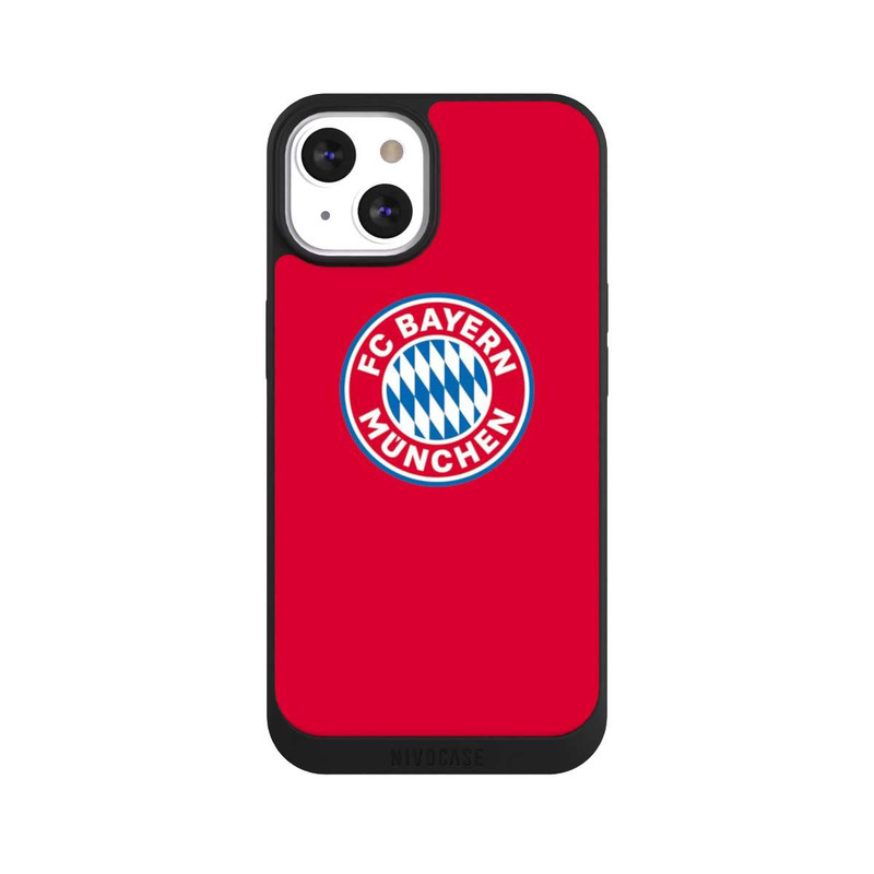 iPhone 13 NIVOpure FCB Logo auf Rot