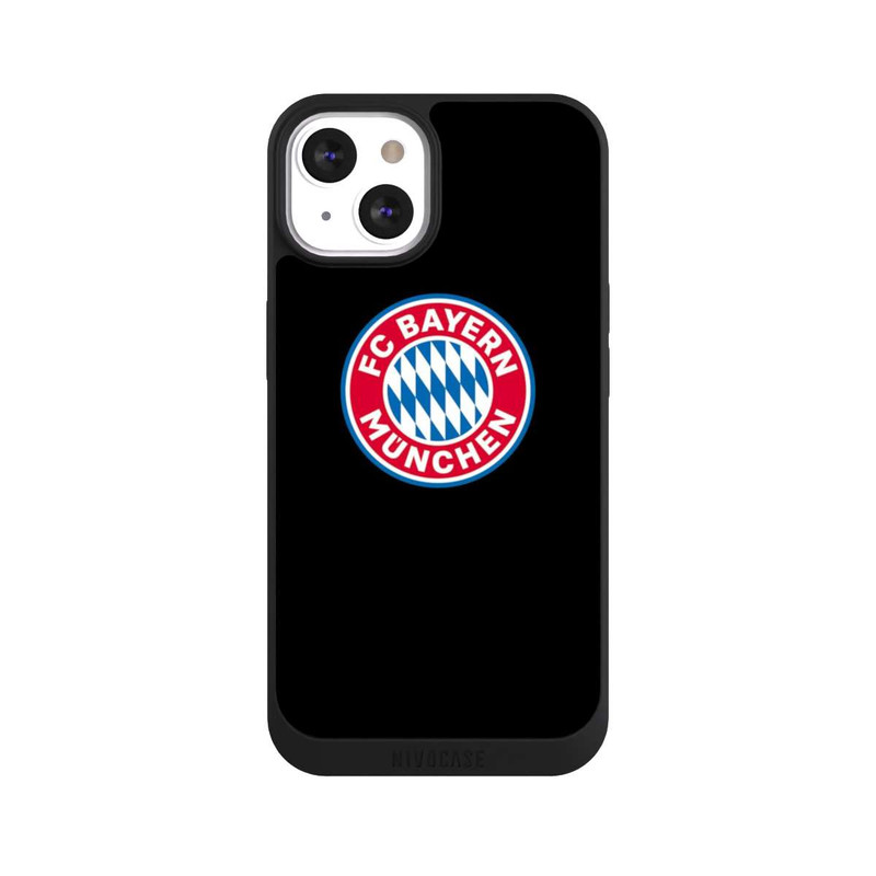iPhone 13 NIVOpure FCB Logo auf Schwarz
