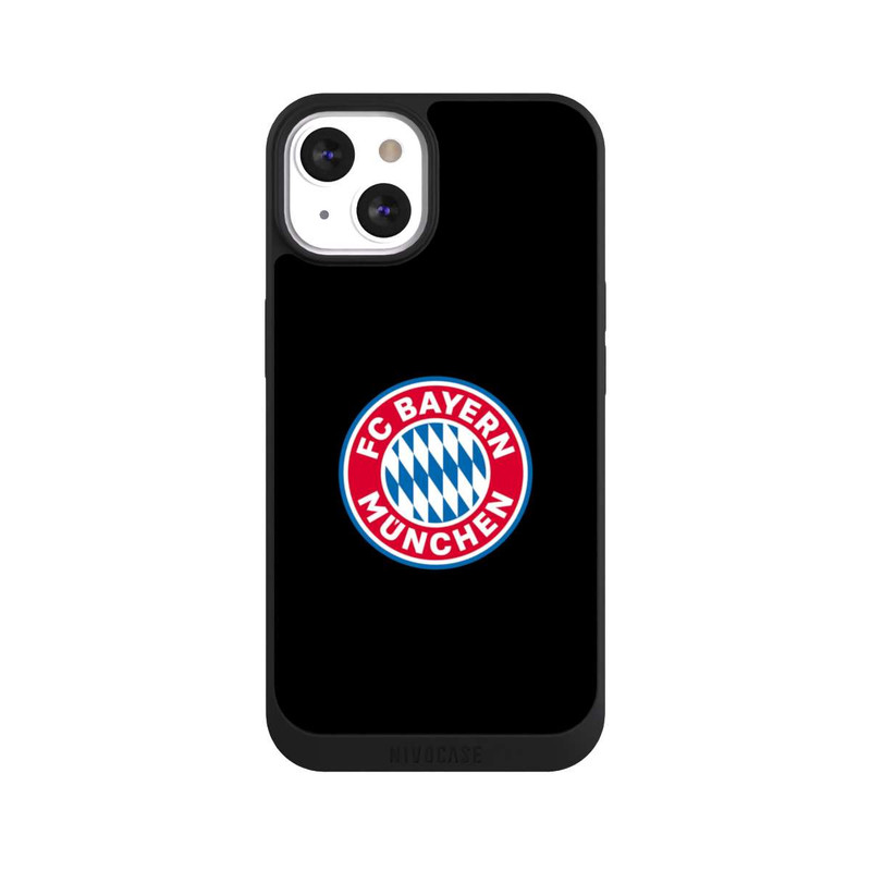 iPhone 13 NIVOpure FCB Logo auf Schwarz