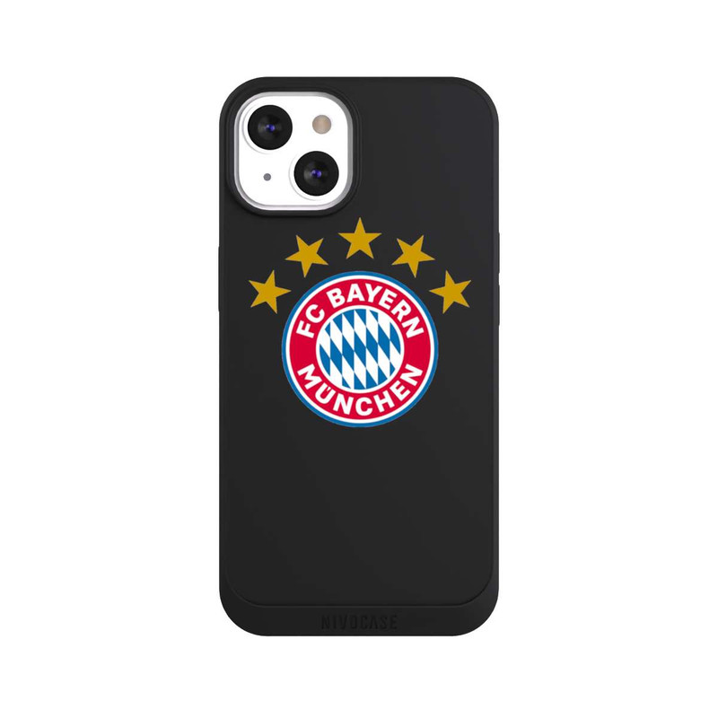 iPhone 13 NIVOpure FCB Logo mit Sterne - ohne Hintergrund