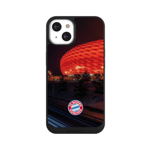 Apple iPhone 13 NIVOpure Allianz Arena bei Nacht FCB