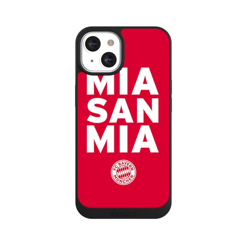 iPhone 13 NIVOpure Mia San Mia FCB Rot