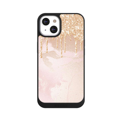 Apple iPhone 13 NIVOpure Rosegold Glitter Droplet Look