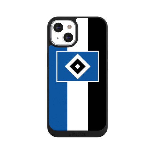 Apple iPhone 13 NIVOpure HSV Streifen - Blau-Weiß-Schwarz