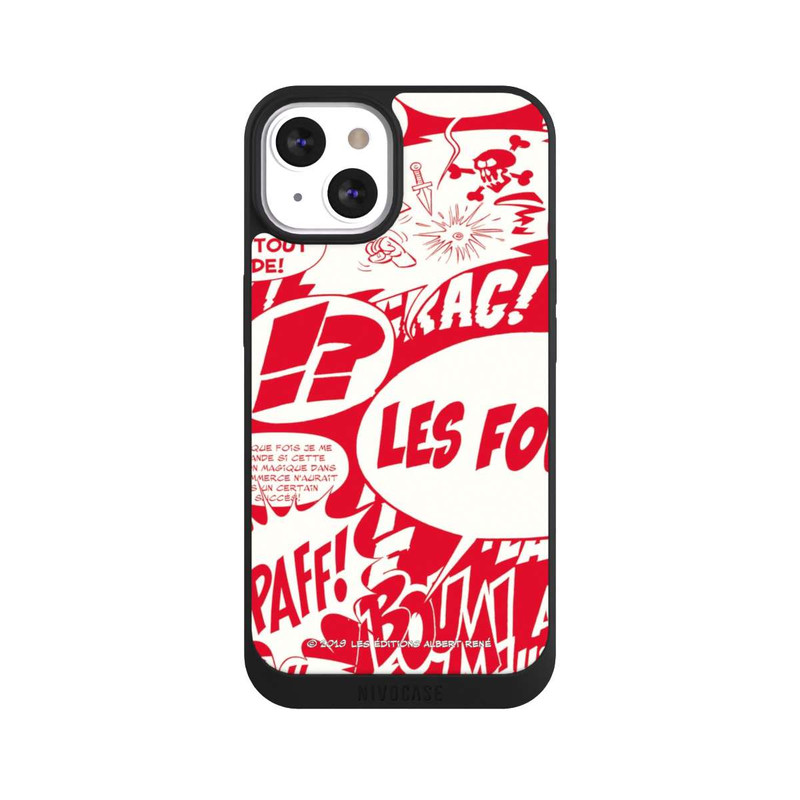iPhone 13 NIVOpure Bulles BD Astérix Rouge