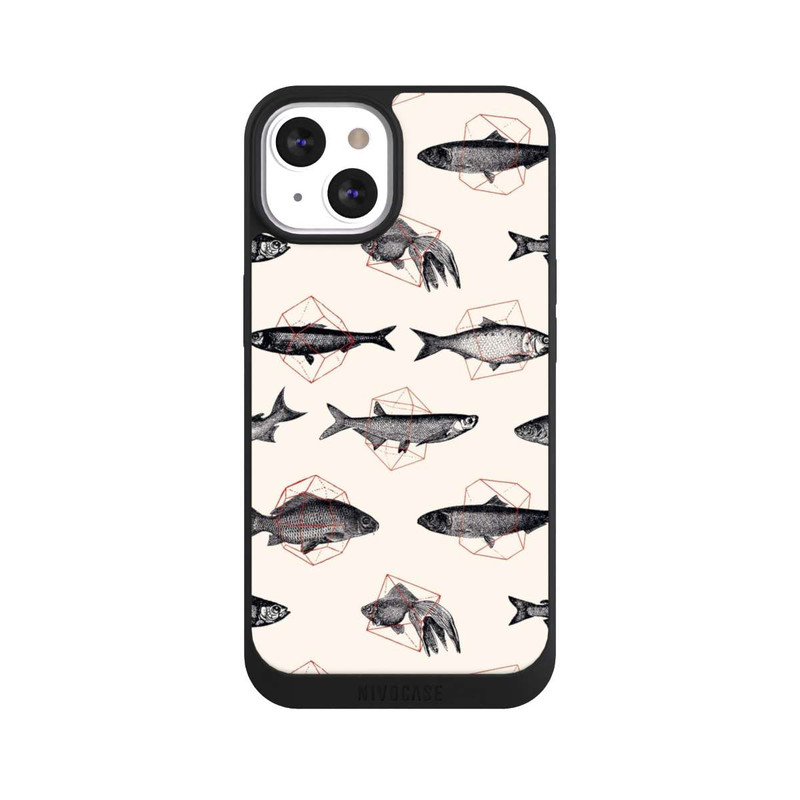 iPhone 13 NIVOpure Poissons en géométrie
