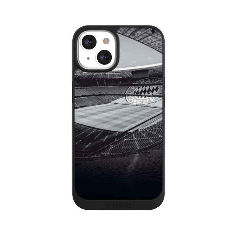 iPhone 13 NIVOpure Stade FC Bayern - Noir Blanc