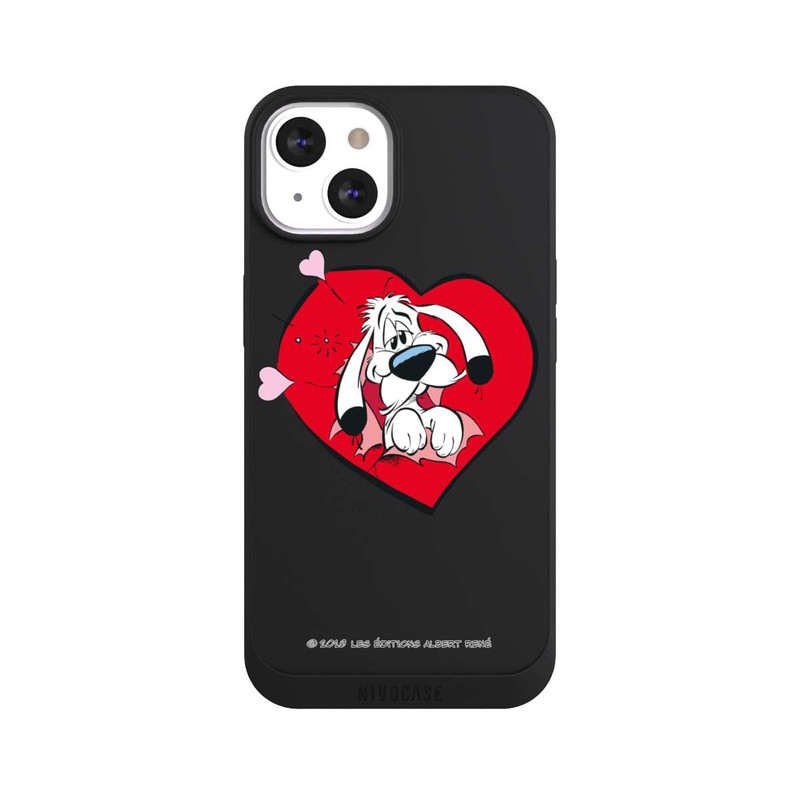 iPhone 13 NIVOpure Idéfix Amoureux Transparent