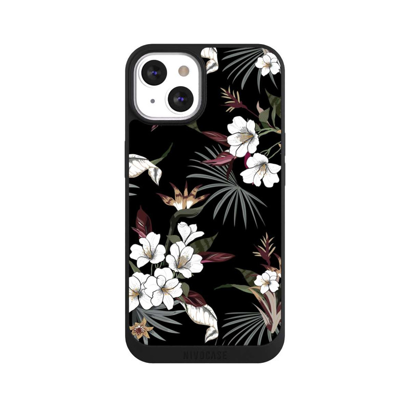 iPhone 13 NIVOpure Flowers Black
