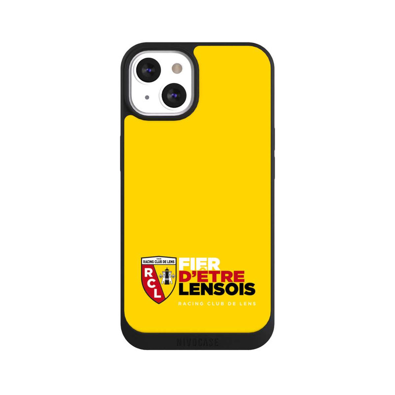 iPhone 13 NIVOpure Bottom RCL Logo Yellow