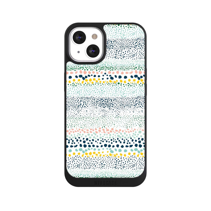 iPhone 13 NIVOpure Petits Points Blanc Texturé