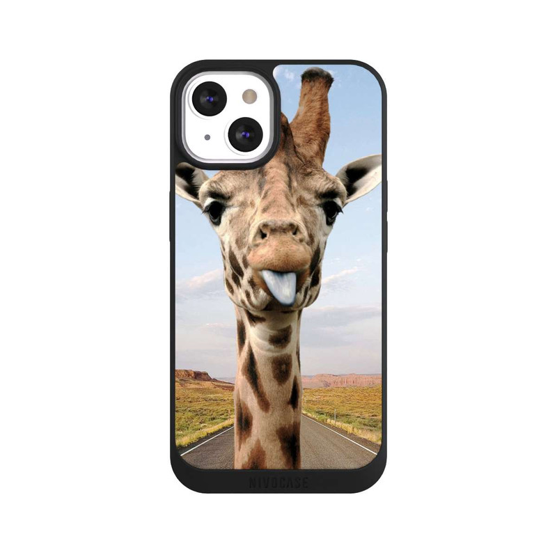 iPhone 13 NIVOpure Giraffe auf der Straße