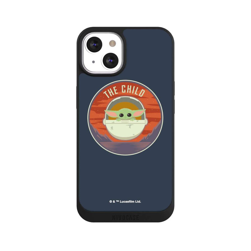 iPhone 13 NIVOpure The Child Abzeichen Blau