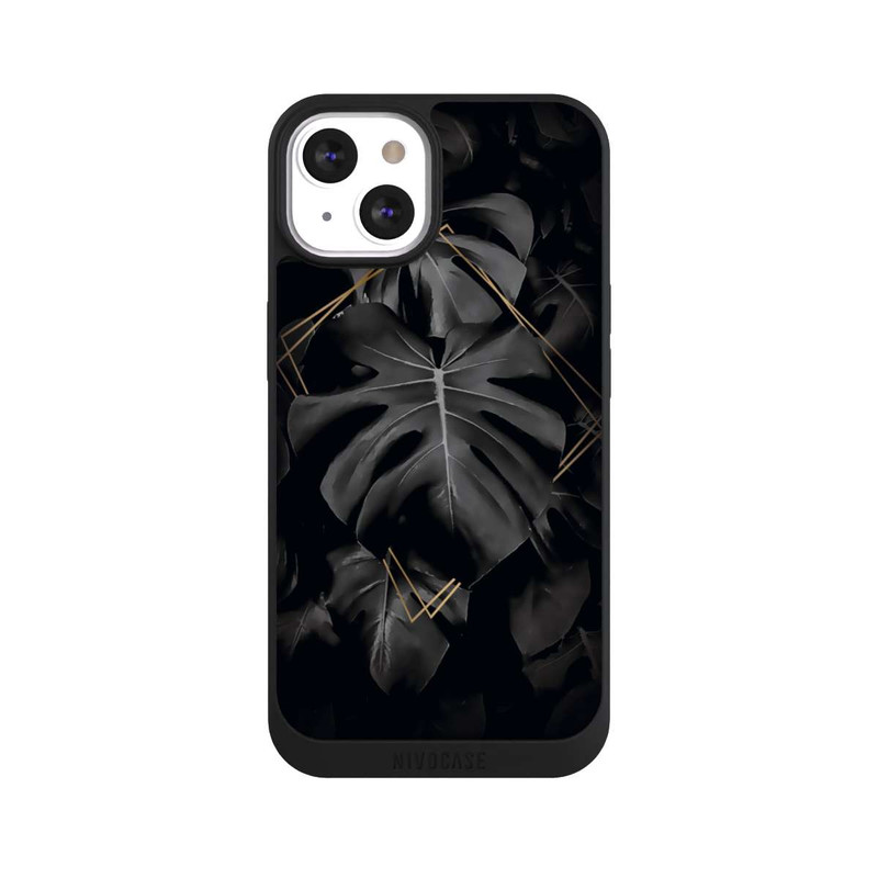 iPhone 13 NIVOpure Feuilles noires