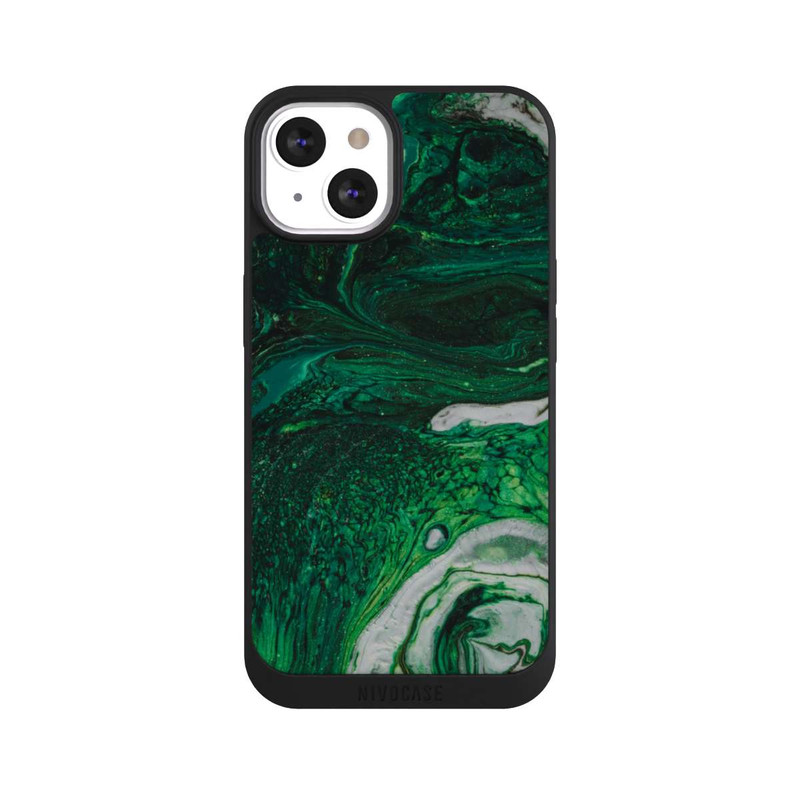 iPhone 13 NIVOpure Green oil texture