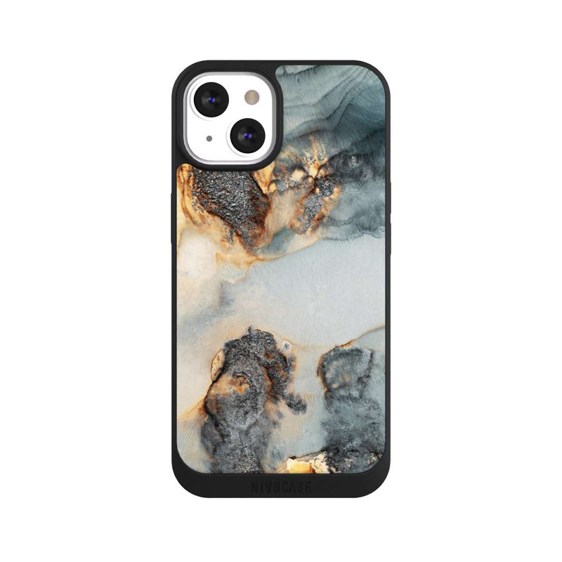 iPhone 13 NIVOpure Flutwellen Golddruck