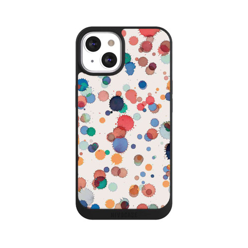 Apple iPhone 13 NIVOpure Tropfen Aquarell Textur Blau Gelb