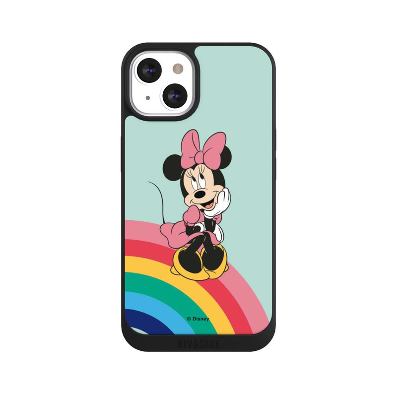 iPhone 13 NIVOpure Minnie Regenbogen Portrait