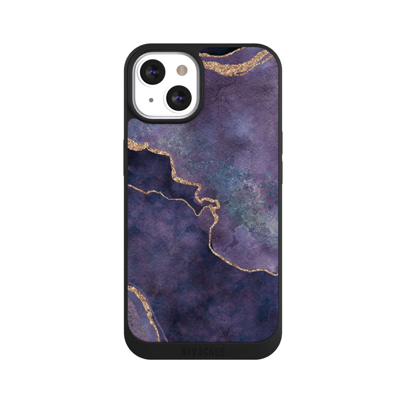 iPhone 13 NIVOpure Pierre précieuse Glamour violet