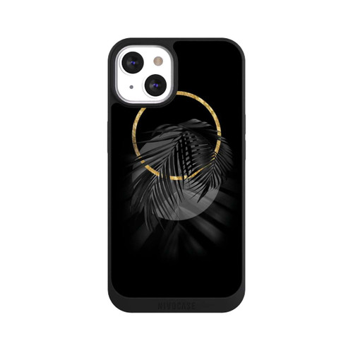 Apple iPhone 13 NIVOpure Black Tropical Leaf