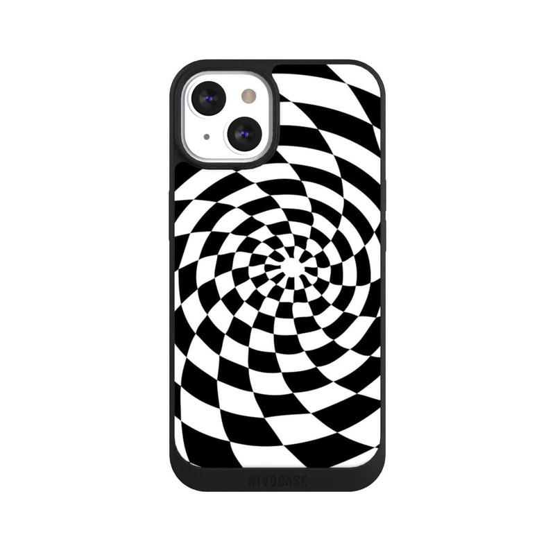 iPhone 13 NIVOpure Illusion en noir et blanc