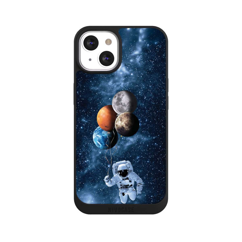 iPhone 13 NIVOpure Astronaut mit Planeten