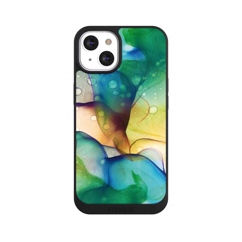 iPhone 13 NIVOpure Liquid Art Vert Prairie