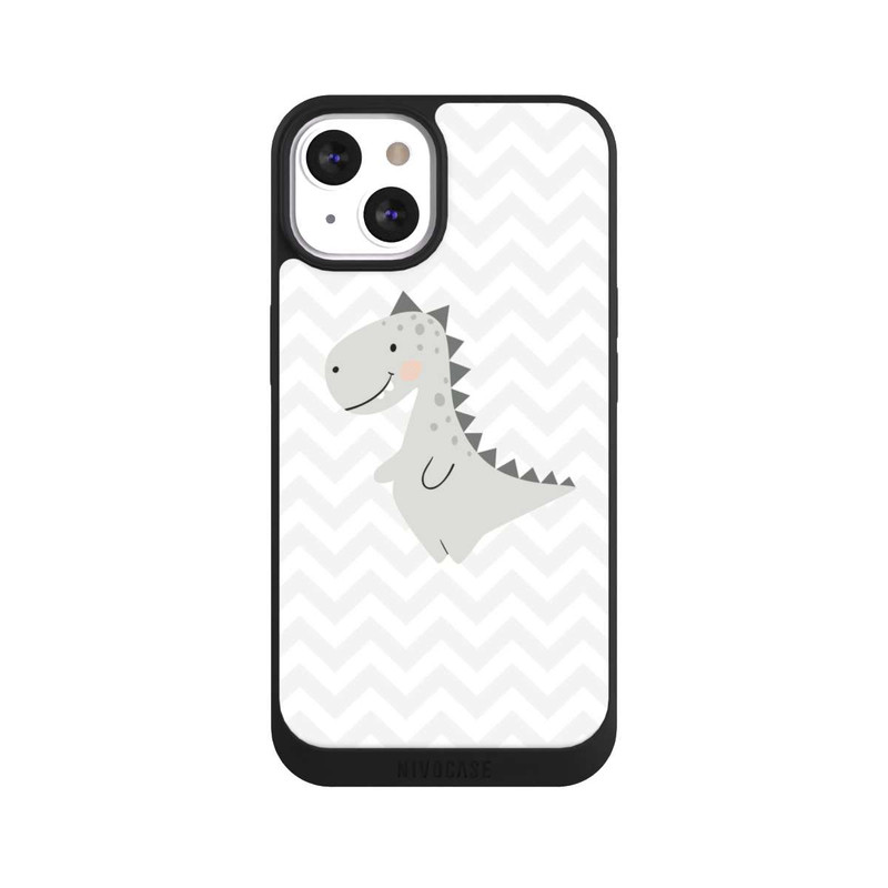 iPhone 13 NIVOpure Grauer Dino