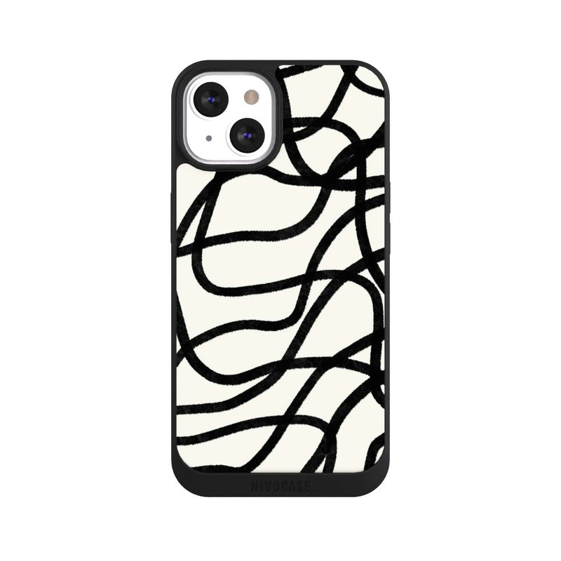 iPhone 13 NIVOpure Lignes noires