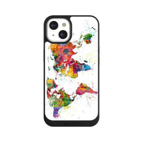 Apple iPhone 13 NIVOpure World Map Splash