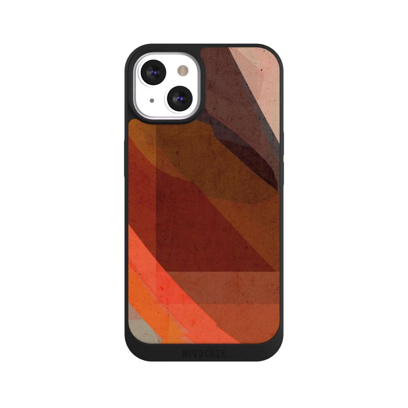 iPhone 13 NIVOpure Vague rouge rouille