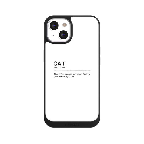 Apple iPhone 13 NIVOpure Quote Cat Family