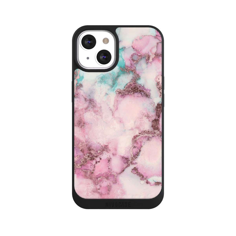 iPhone 13 NIVOpure Encre tourbillonnante rose