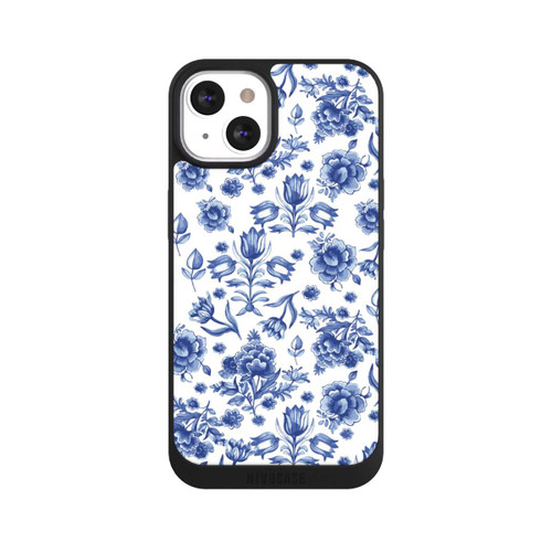 Apple iPhone 13 NIVOpure Blue Flower Pattern - Delft (NL)
