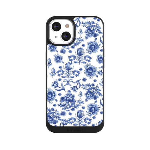 Apple iPhone 13 NIVOpure Blue Flower Pattern - Delft (NL)