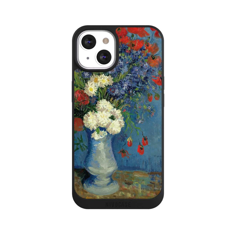 iPhone 13 NIVOpure Vase avec Bleuets et Coquelicots - Vicent Van Gogh