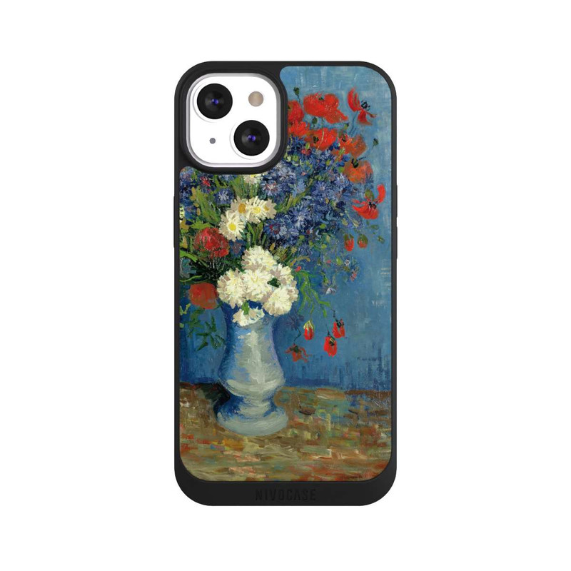 iPhone 13 NIVOpure Vase avec Bleuets et Coquelicots - Vicent Van Gogh