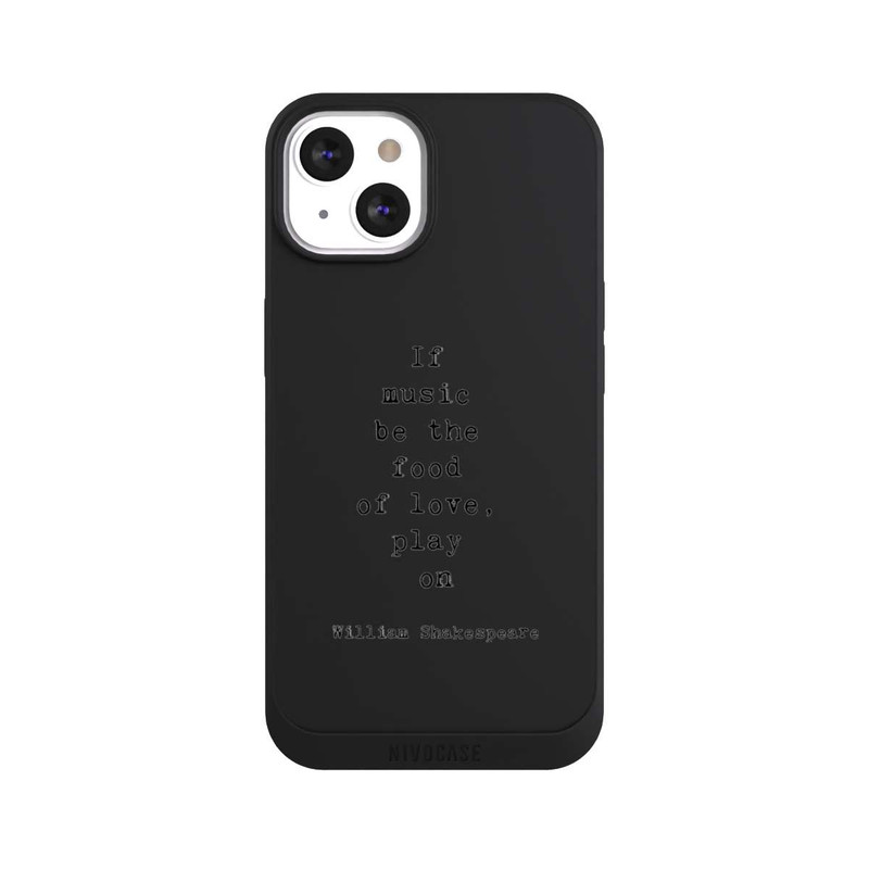 iPhone 13 NIVOpure Shakespeare Music Food Transparent