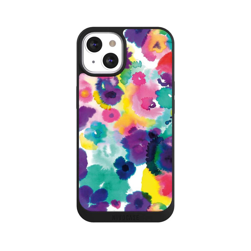 iPhone 13 NIVOpure Fleurs aquarelles abstraites